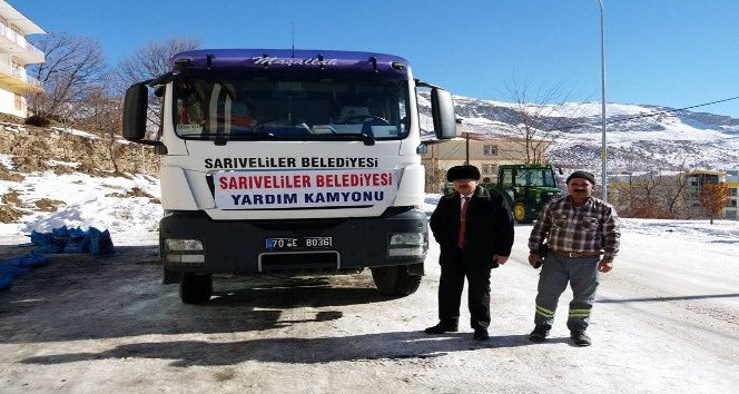 Sarıveliler’den Halep’e yardım