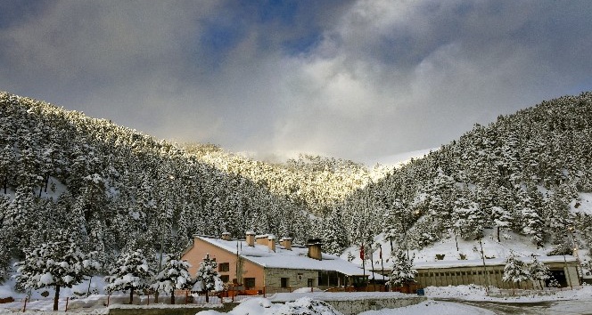 Zigana Geçidi’nden kış manzaraları