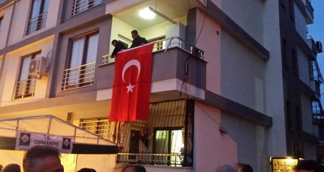 Osmaniyeli şehidin evinde yas hakim