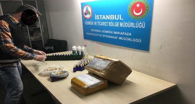 Kargoyla uyuşturucu gönderdiler