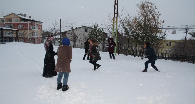 Karın keyfini çıkardılar