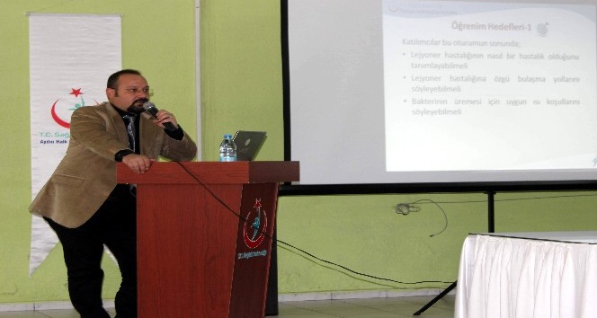 Aydın’da sağlıkçılara yönelik ‘Lejyoner’ eğitimi düzenlendi