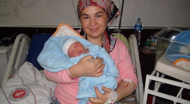Yozgat'ta 2015 Yılının Son Bebeği Erkek Doğdu