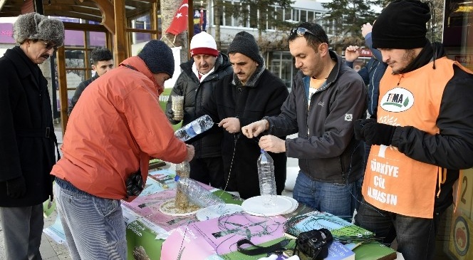 Gümüşhane'de Kuş Yemliği Etkinliği