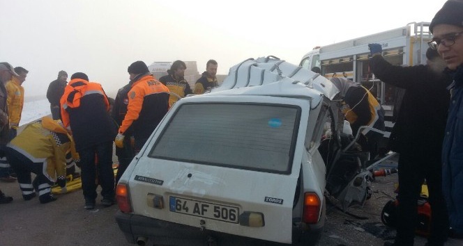Afyonkarahisar’da trafik kazası: 2 ölü, 2 yaralı