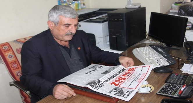 Siirt’te Sonsöz Gazetesi 41. yayın yılına girdi