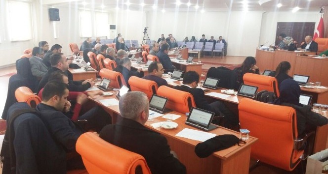 Karaman Belediyesi 2017 yılının ilk meclis toplantısını yaptı
