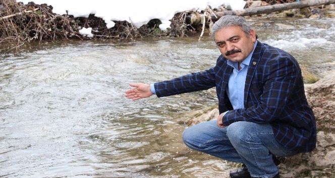 Karaman’da lodosla eriyen kar barajların su seviyesini yükseltecek