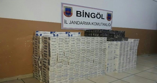 Bingöl’de kaçakçılık operasyonu