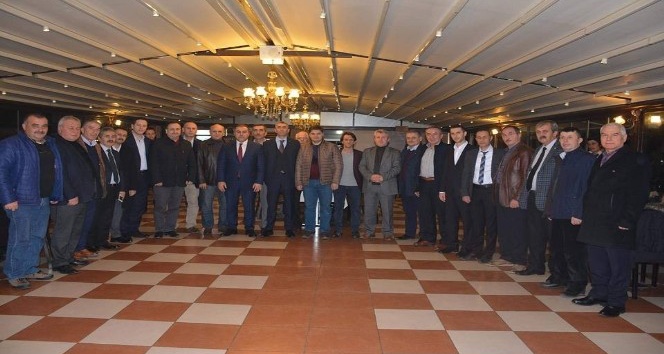 Görele Kaymakamı Ünal Kılıçarslan için veda yemeği düzenlendi.