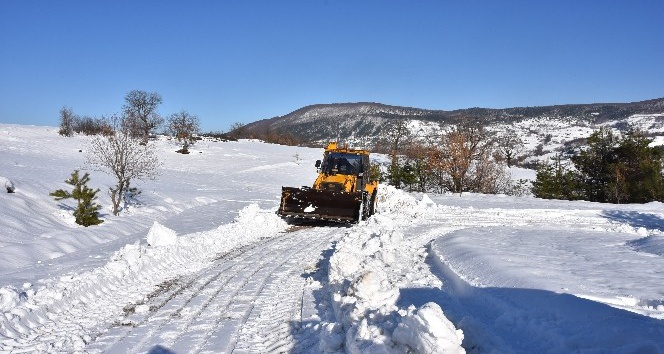 Sinop’ta 228 köy yolu ulaşıma kapandı