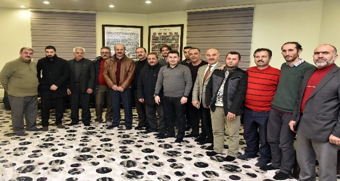 Başkan Aygün Gazeteciler Gününde gazetecilerle buluştu