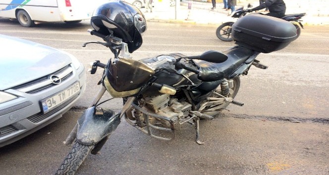 Adıyaman’da motosiklet kazası: 1 yaralı