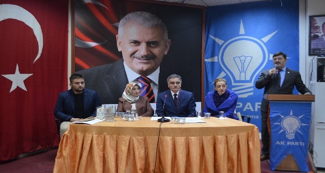 AK Parti’de Daraltılmış İl Danışma Meclis toplantısı yapıldı