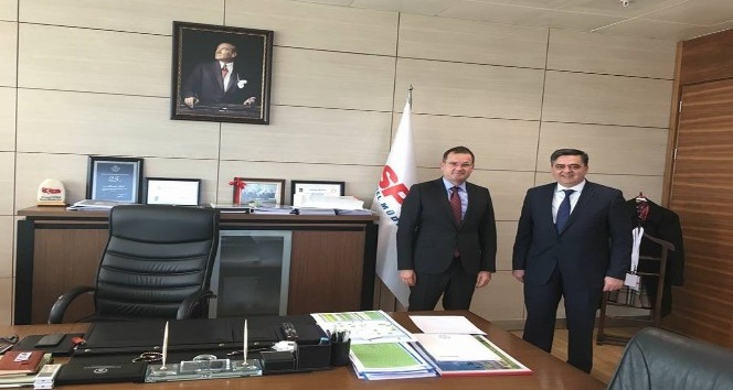 Başkan Yalçın’dan Genel Müdür Yardımcısı Türk’e ziyaret