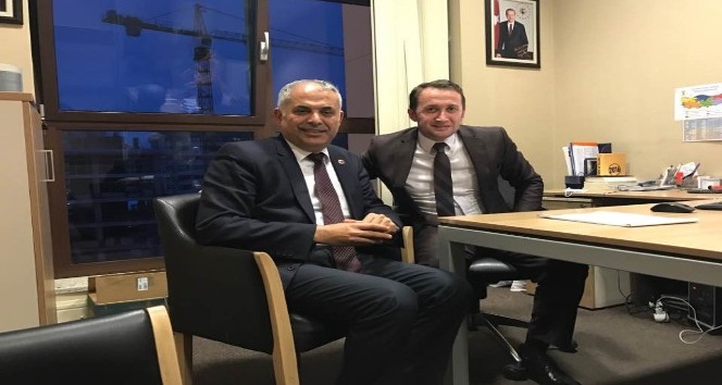 Başkan Yaman’dan AK Parti Teşkilat Başkan Danışmanı Aktaş’a ziyaret