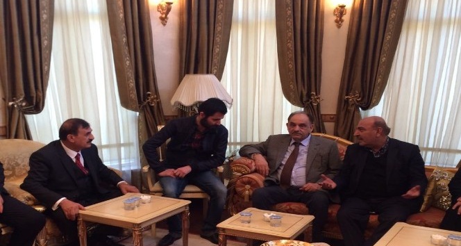 Irak Başbakan Yardımcısı Mutlak’tan Aslan’a taziye ziyareti