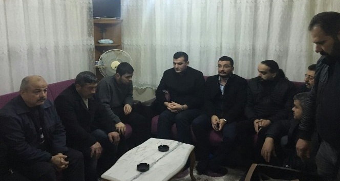 Aydın MHP gazi Sami Güler’i ziyaret etti