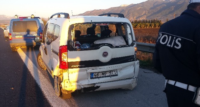 Osmaniye’de trafik kazası: 5 yaralı