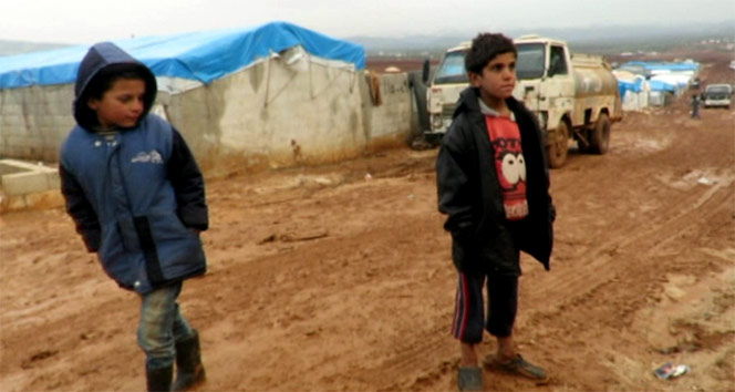 Suriye Atme Kampı&#039;nda yaşam mücadelesi