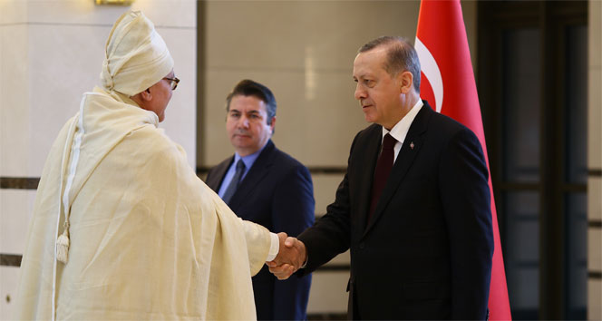 Cumhurbaşkanı Erdoğan Fas Büyükelçisini kabul etti