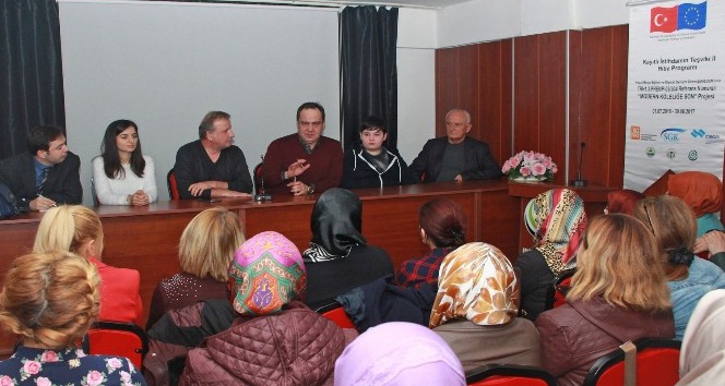 Başkan Kerim Aksu’dan bayan girişimcilere destek sözü.