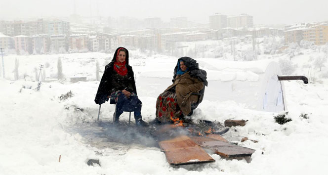 Ankara&#039;nın göbeğinde çadır hayatı