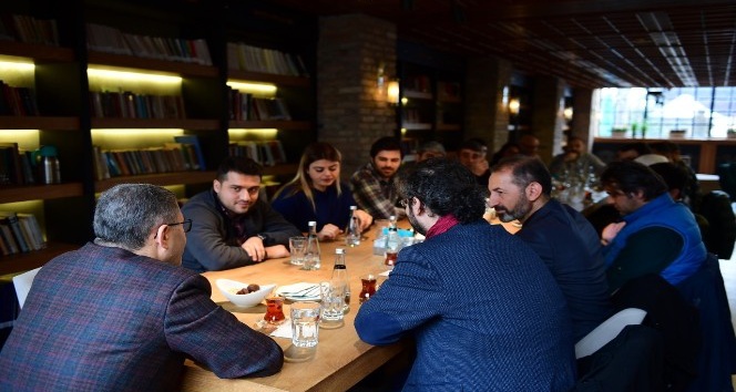 Üsküdar Belediyesi, gazetecileri kahvaltıda ağırladı