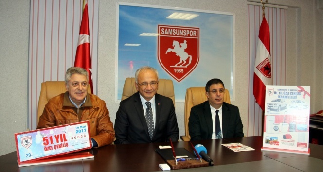 Samsunspor&#039;dan piyango çekilişi