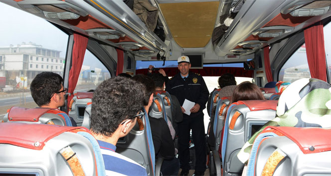 Yolcu otobüslerinde sivil polis uygulaması