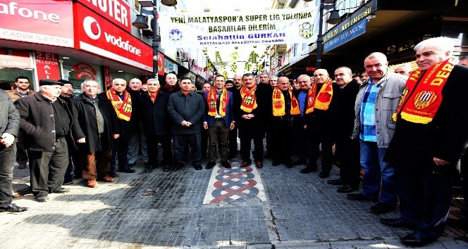 Yeni Malatyaspor Sokağı’nın açılışı yapıldı