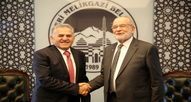 Saadet Partisi Genel Başkanı Temel Karamollaoğlu, Melikgazi’de