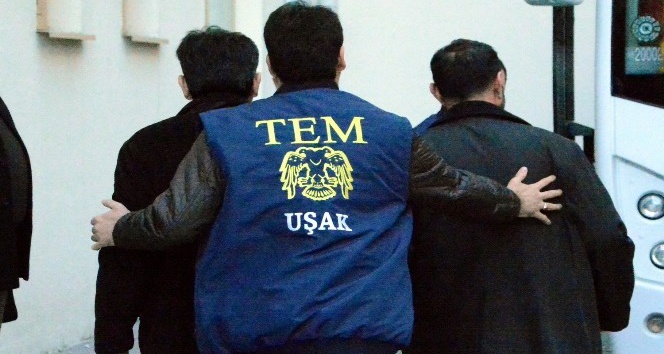 Uşak’ta FETÖ’den 25 polis tutuklandı