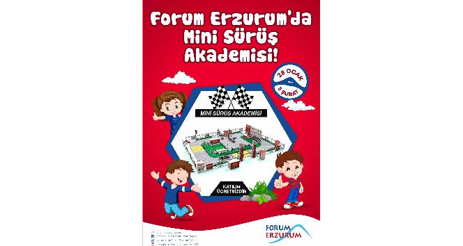 Forum Erzurum’dan ‘Mini Sürüş Akademisi’
