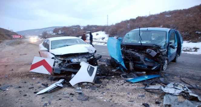 Tokat’ta trafik kazası: 9 yaralı