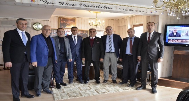 Çedaş Genel Müdürü Akboğa’dan, Hastaoğlu’na ziyaret