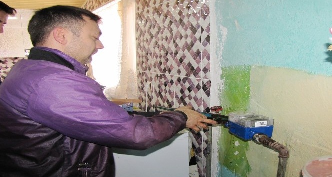 Hisarcık’ta akıllı su sayacı uygulaması