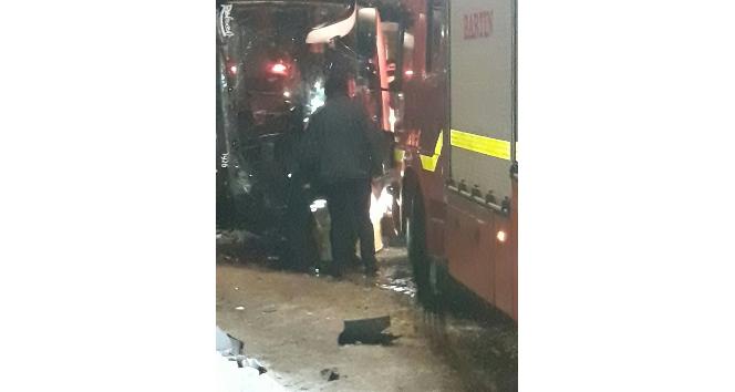 Bartın’da yolcu otobüsü devrildi 2 ölü, 6 yaralı