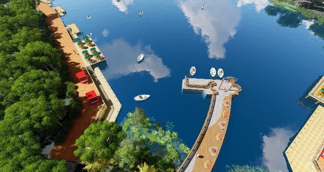 Düzce Belediyesi atıl durumdaki Kurugöl’ü turizme kazandırıyor