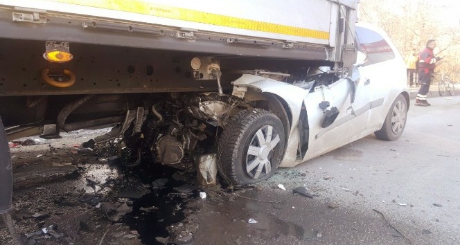 Bolu’da trafik kazası; 1 ölü