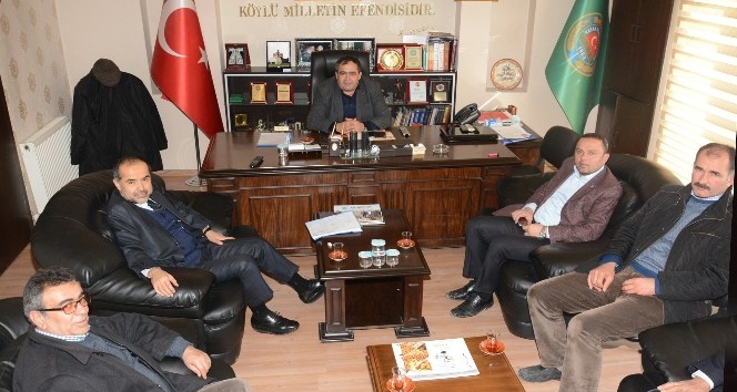 Milletvekili Aydoğdu ve Başkan Karatay’dan ziraat odasına ziyaret