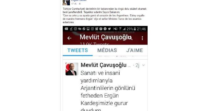 İşte Bakan Mevlüt Çavuşoğlu’nun övgüyle bahsettiği o Türk oyuncu
