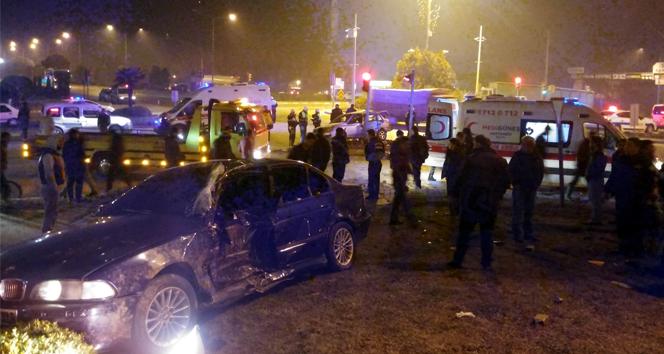 Manisa’da feci kaza: 10 yaralı