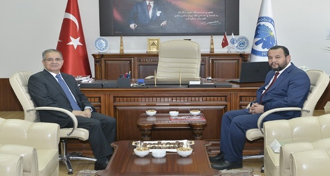 Vali Tapsız’dan Rektör Akgül’e iade-i ziyaret