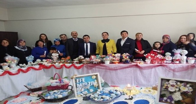 Saltukova beldesinde kokulu taşlar sergisi yapıldı