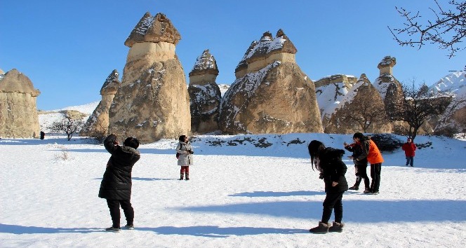 Kapadokya bölgesini Ocak ayında 44 bin 502 turist ziyaret etti