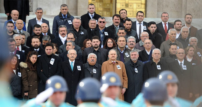 Enver Öktem&#039;in cenaze törenine Kılıçdaroğlu da katıldı