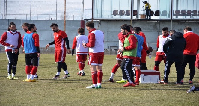 Sivasspor, Samsunspor maçının hazırlıklarını sürdürüyor