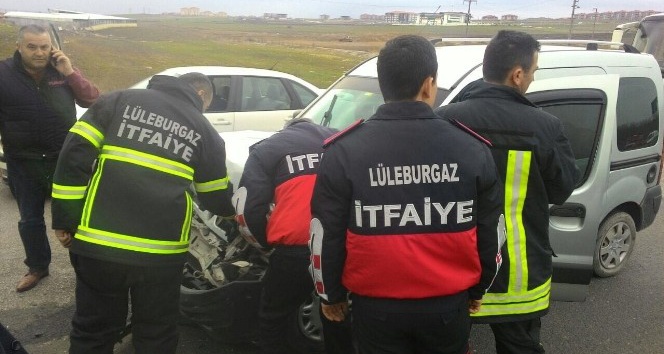 Lüleburgaz’da zincirleme kaza: 23 yaralı