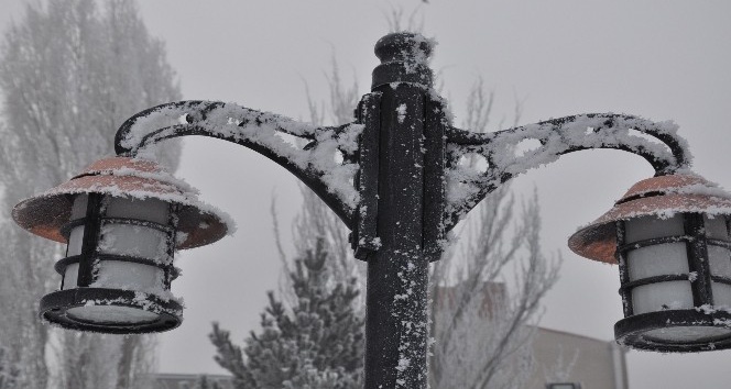 Kars’ta sis, soğuk hava ve kırağı hayatı olumsuz etkiledi